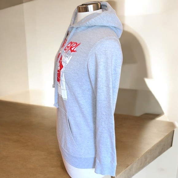 Flying Horse Baby Girl Gray Pullover Sweatshirt Hoodie - Picture 8 of 15